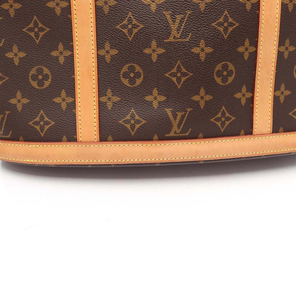 LOUIS VUITTON Authentic Brown Monogram Leather Shoulder Bag - Picture 7 of 15
